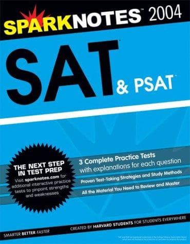 Tapa de SAT 2004 Edition (SparkNotes Test Prep) (SparkNotes Test Prep)