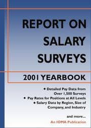 Tapa de Report on Salary Surveys 2001 Yearbook
