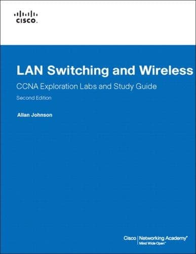 Tapa de LAN Switching and Wireless, CCNA Exploration Labs and Study Guide
