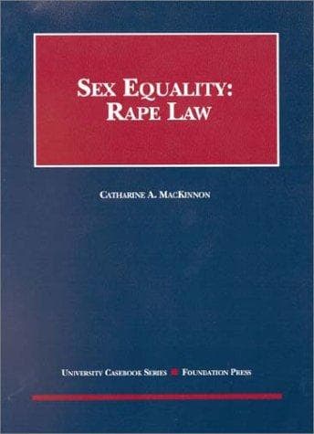 Tapa de Sex Equality