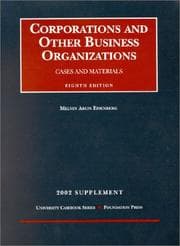 Tapa de Case Supplement to Corporations