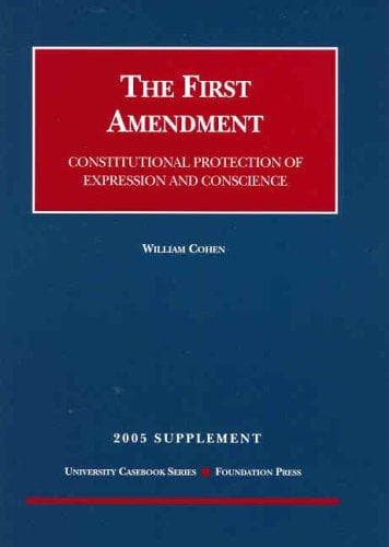 Tapa de The First Amendment