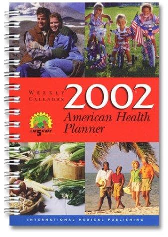 Tapa de American Health Planner 2002