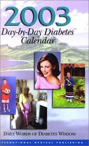 Tapa de 2003 Day-by-Day Diabetes Calendar