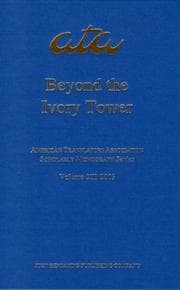 Tapa de Beyond the Ivory Tower
