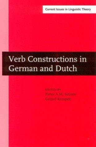 Tapa de Verb constructions in German and Dutch