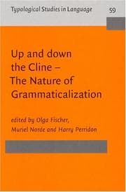 Tapa de Up and down the Cline - the Nature of Grammaticalization