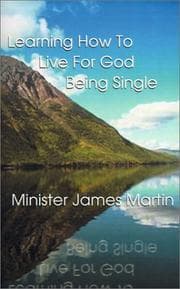 Tapa de Learning How to Live for God Being Single