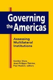 Tapa de Governing the Americas