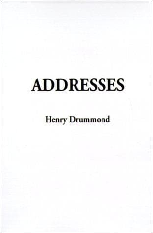 Tapa de Addresses