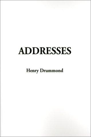Tapa de Addresses