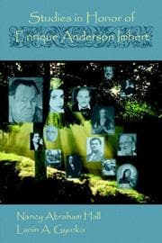 Tapa de Studies in honor of Enrique Anderson Imbert