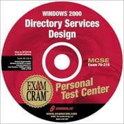 Tapa de MCSE Windows 2000 Directory Services Design Exam Cram Personal Test Center (Jewelcase)