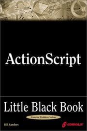 Tapa de ActionScript Little Black Book