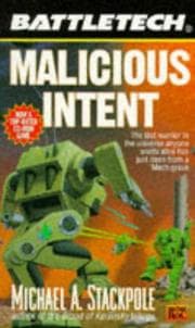 Tapa de Malicious Intent