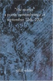 Tapa de “The Stories” A Poetic Remembrance of September 11th, 2001