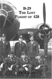 Tapa de B-29 the Lost Flight Of 428