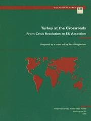 Tapa de Turkey at the Crossroads from Crisis Resolution to Eu Accession (Occasional Paper (International Monetary Fund))