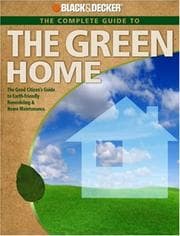 Tapa de Black & Decker Complete Guide to the Green Home