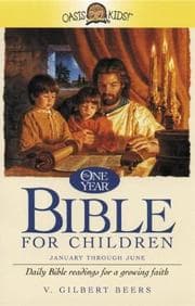 Tapa de The One Year Bible for Children: Daily Bible Readings for a Growing Faith