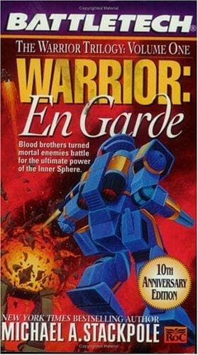 Tapa de Classic Battletech: Warrior