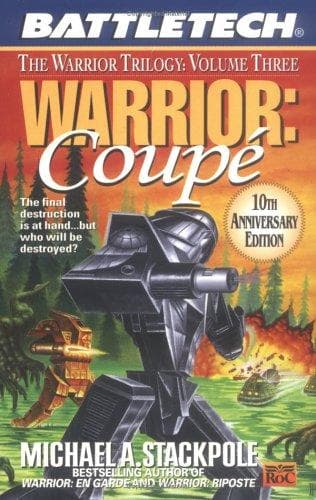 Tapa de Classic Battletech: Warrior