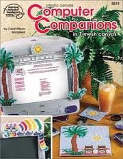 Tapa de Plastic Canvas Computer Companions