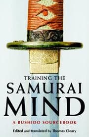 Tapa de Training the samurai mind