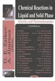 Tapa de Chemical Reactions in Liquid and Solid Phase