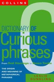 Tapa de Dictionary of Curious Phrases
