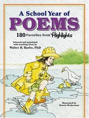 Tapa de A school year of poems
