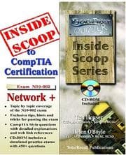 Tapa de InsideScoop to CompTIA Certification Network+ N10-002 (With CD) (InsideScoop)
