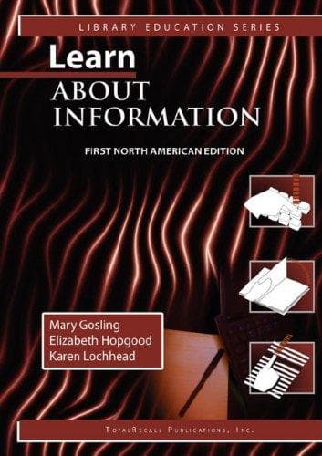 Tapa de Learn about Information First North American Edition