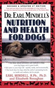 Tapa de Dr. Earl Mindell's nutrition and health for dogs