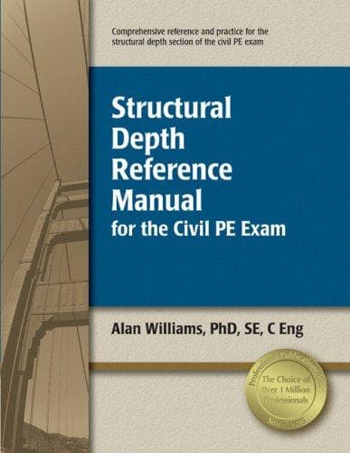 Tapa de Structural Depth Reference Manual for the Civil PE Exam