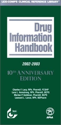 Tapa de Drug Information Handbook, 2002-2003