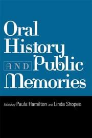 Tapa de Oral history and public memories
