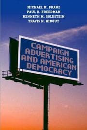 Tapa de Campaign advertising and American democracy