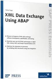 Tapa de XML Data Exchange Using ABAP