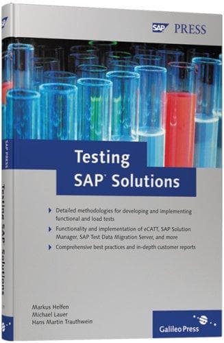 Tapa de Testing SAP Solutions
