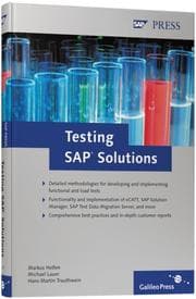 Tapa de Testing SAP Solutions