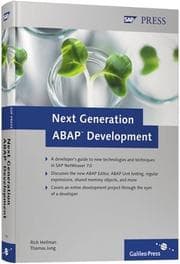 Tapa de Next generation ABAP development