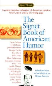 Tapa de American Humor, The Signet book of