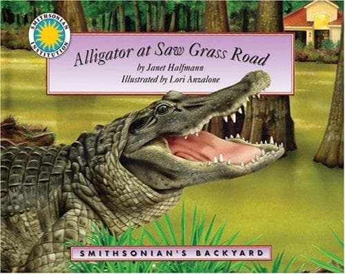 Tapa de Alligator at Saw Grass Road (Smithsonian Backyard) (Smithsonian Backyard)