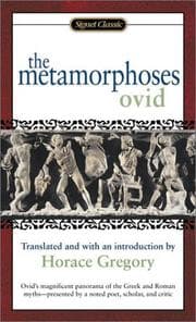 Tapa de Metamorphoses