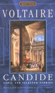 Tapa de Candide, Zadig, and other stories