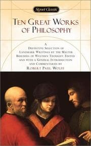 Tapa de Ten Great Works of Philosophy