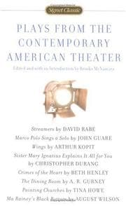 Tapa de Plays From the Contemporary American Theater