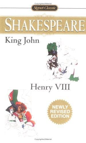 Tapa de King John/Henry VIII (Signet Classics)