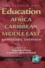 Tapa de Research on education in Africa, the Caribbean, and the Middle East